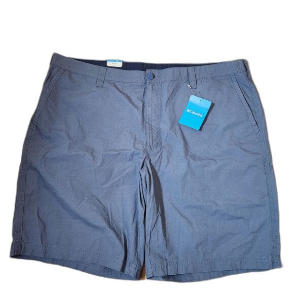Columbia Men’s Washed Out Shorts Blue Size 44x10 NWT - Picture 1 of 9